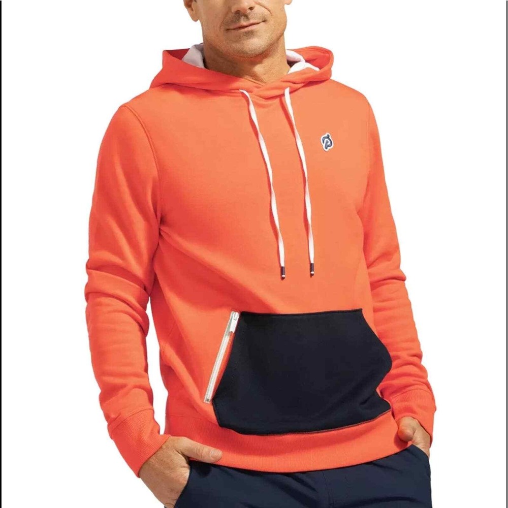 Fourlaps x Peloton Rush Pulllover Hoodie‎ Orange Size M